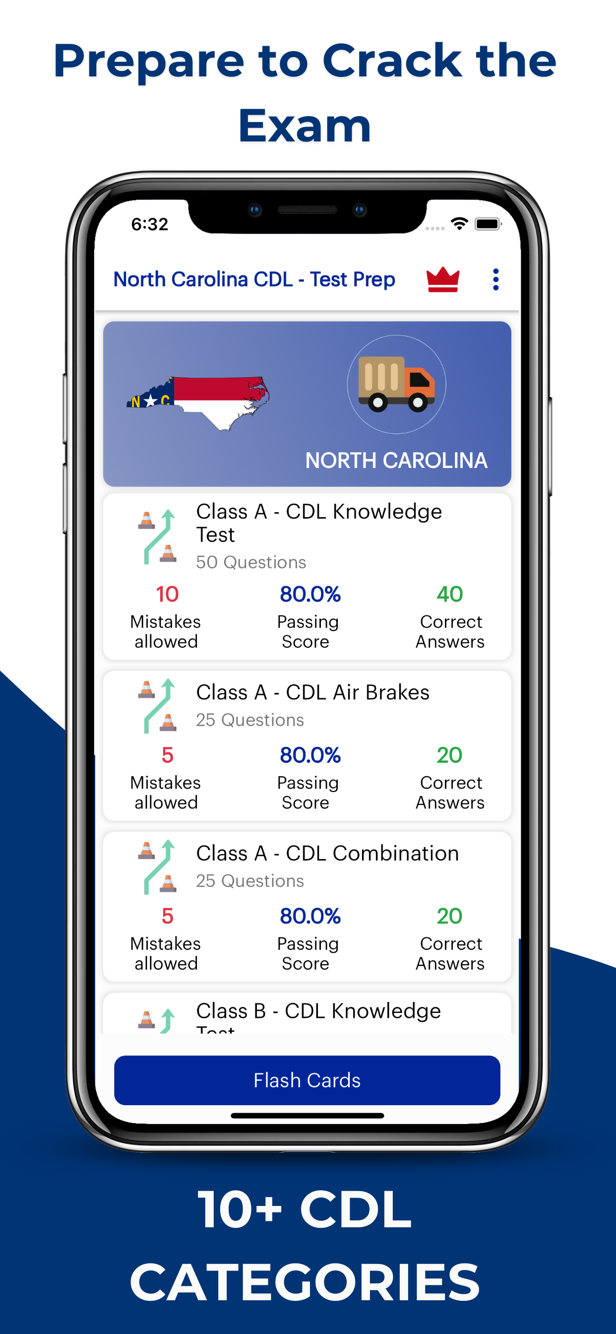 North Carolina CDL Permit Test
