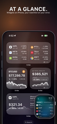 Evibe — Portfolio Tracker Screenshot 9 of 10