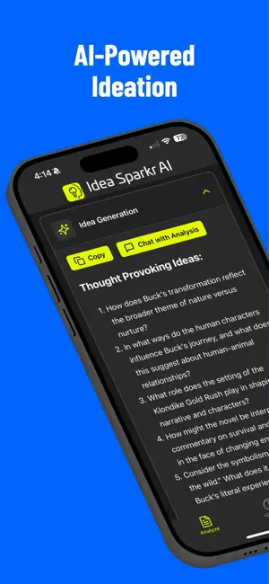 Idea Sparkr AI screenshot 1