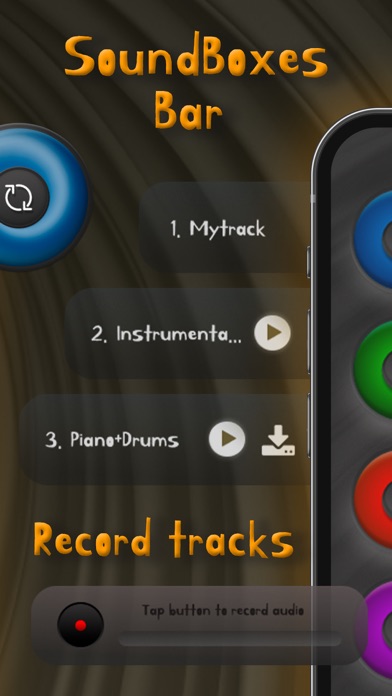 SoundBoxes Bar Screenshot