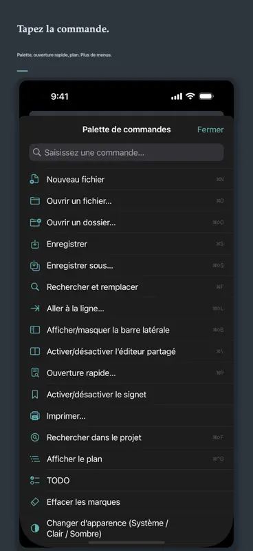 DraftCode : éditeur code texte screenshot 6 of 8
