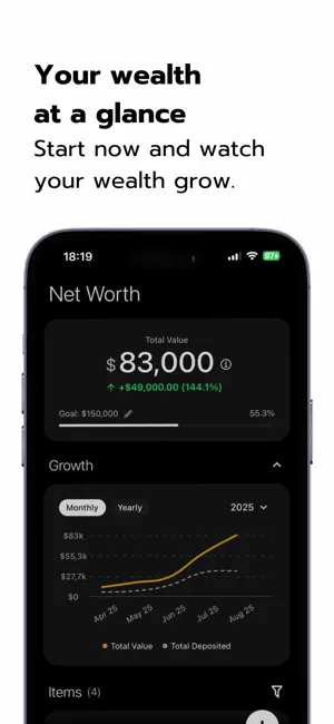 Infie - Track Your Wealth screenshot 2