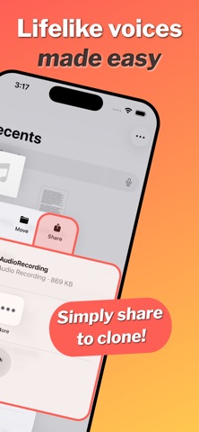 Mimic - AI Voice Studio Screenshot 2 of 5