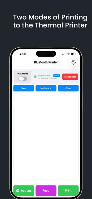 Simple Bluetooth Printer Screenshot 5 of 5