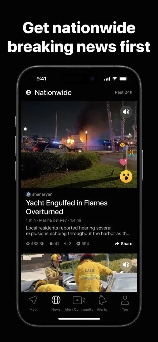 #5. Citizen: Safety & Live Video (iOS) By: sp0n, Inc.