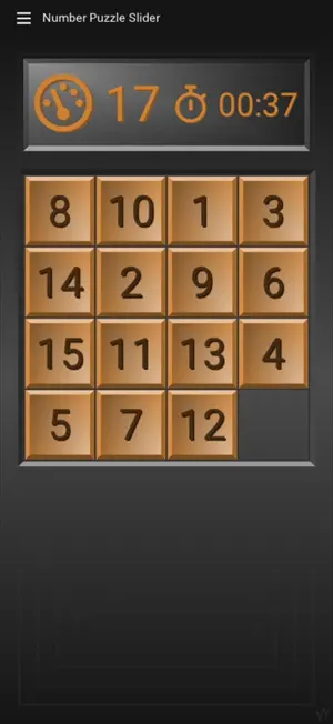 Number Puzzle Slider Extended screenshot 2