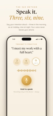 Shyne: Manifestation Journal iPhone screenshot