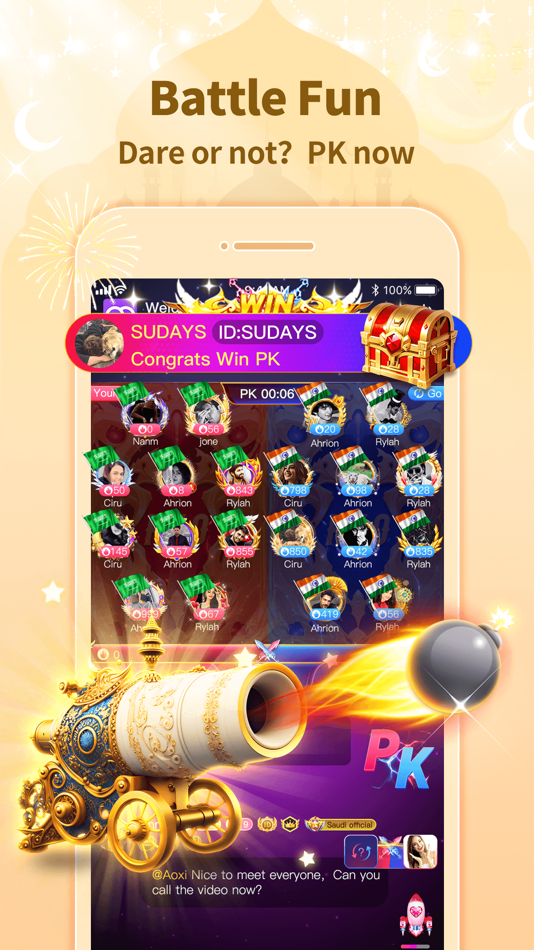 #2. Hilo-Group Chat&Video Connect (iOS) 来自: PARTYCOME PTE. LTD.