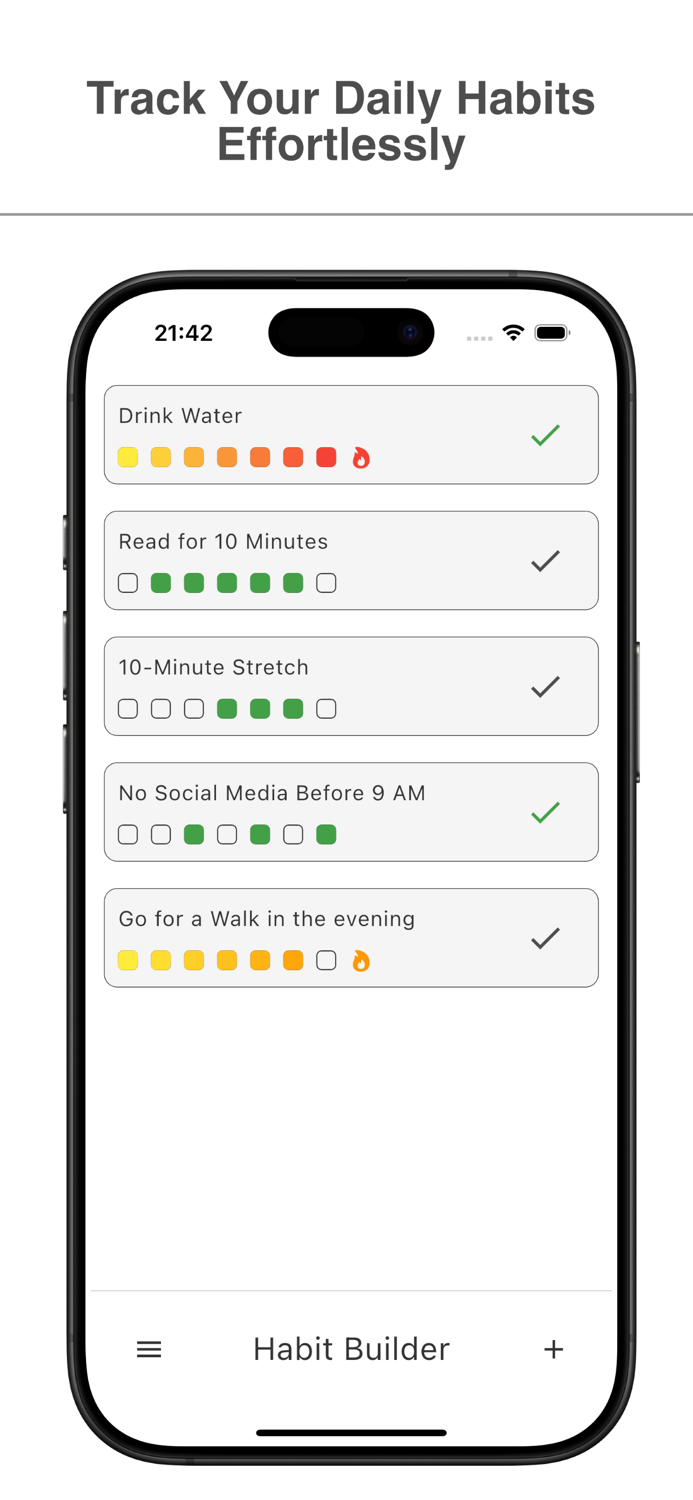 HabitPress - Track Habits