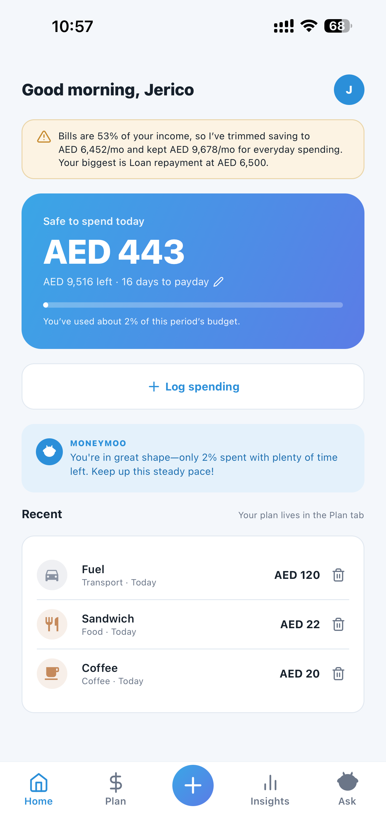 Moneymoo screenshot 6