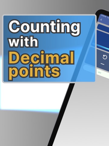 Decimal Tally Counter w/ Limit iPad screenshot
