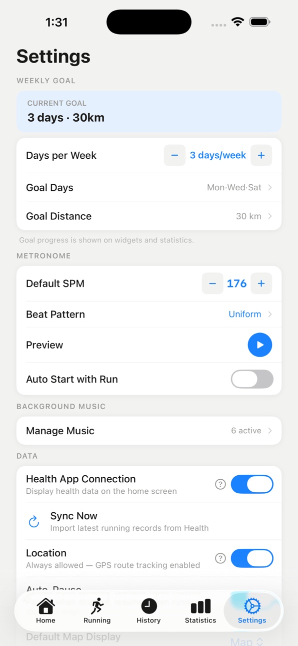 iPhone screenshot