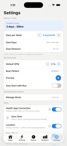 Dalim - Running Tracker Screenshot 5 of 6