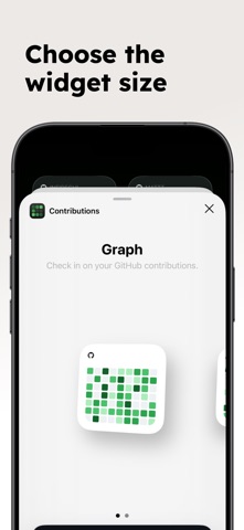 Contribution Graphs for GitHub iPhone screenshot
