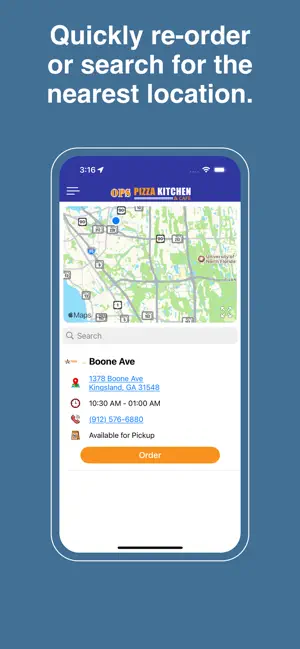 Ops Pizza Kitchen & Cafe screenshot 1