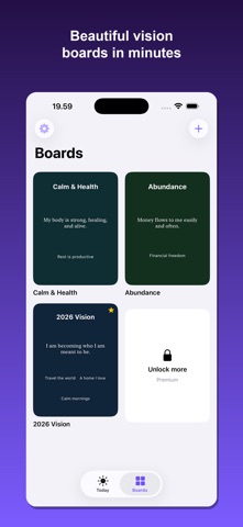 Vivid: Vision Board Maker iPhone screenshot