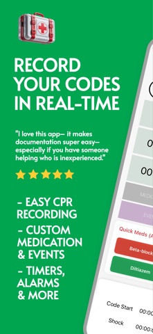 Code Runner Pro: CPR Timer screenshot