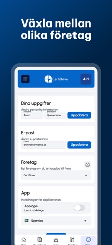 CertiDrive screenshot