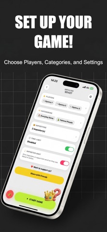 Who is Imposter? Find Villain iPhone screenshot
