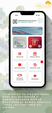 QR Residential Access Control screenshot