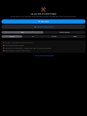 Trayce - Easy 3D Tool Tracing iPad screenshot