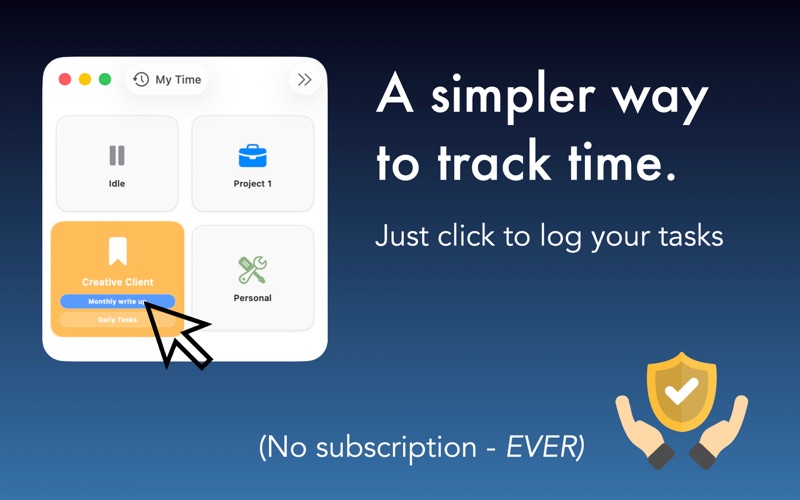 Flow Pad — Time & Activity Log screenshot