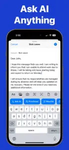 AI Writing Keyboard - KeyWhiz screenshot #2 for iPhone