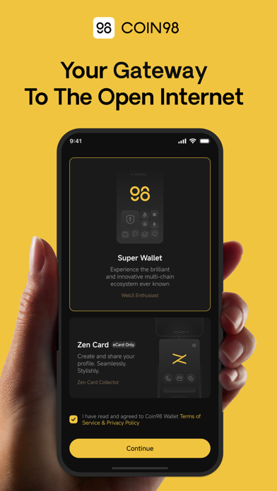 Coin98: Crypto & AI Wallet Screenshot