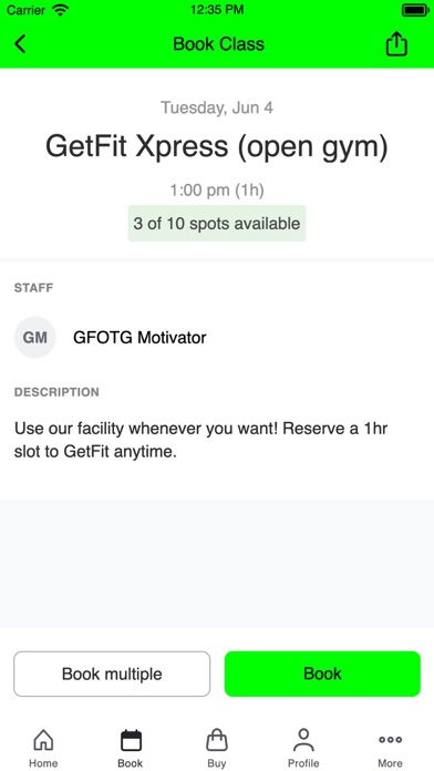 Get Fit X Fitness Screenshot