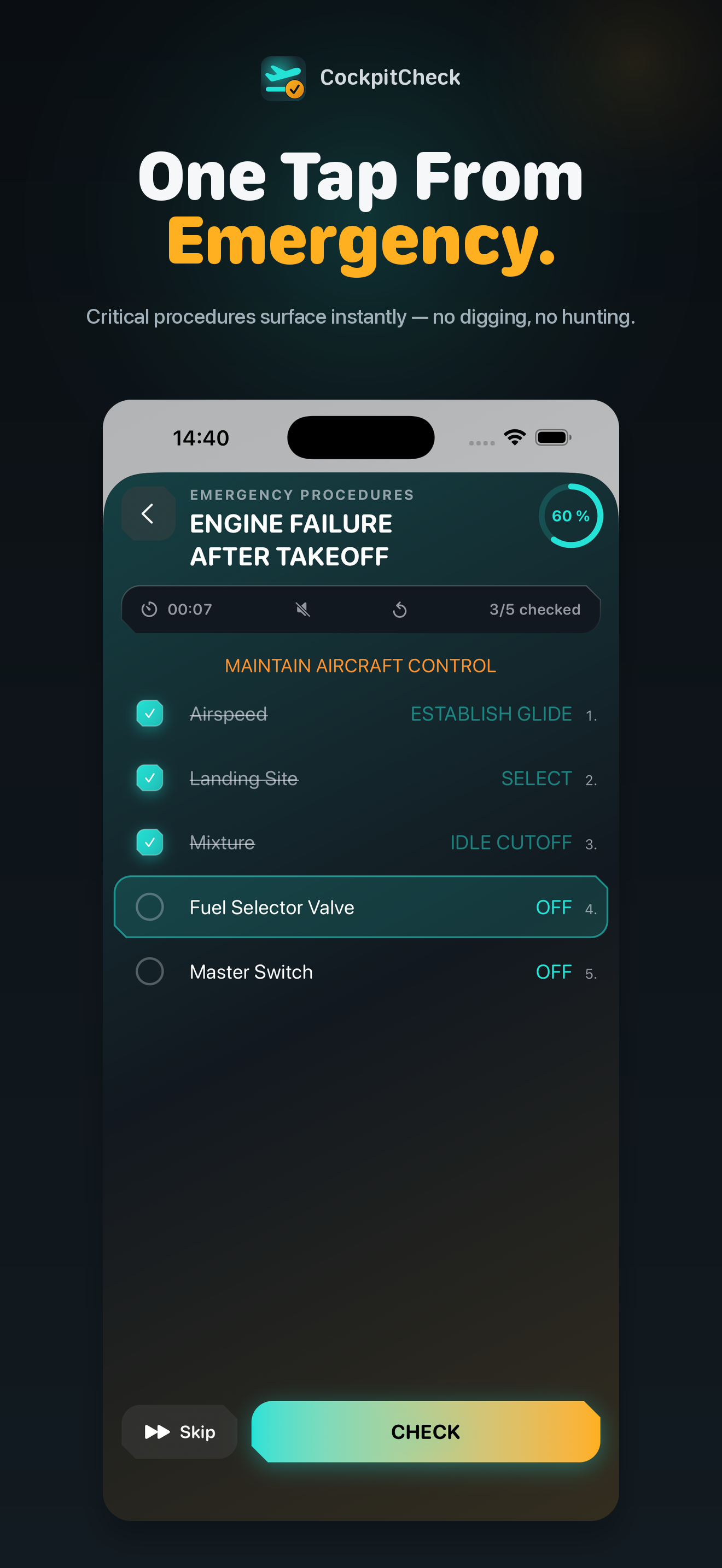 Cockpit-Check screenshot 3