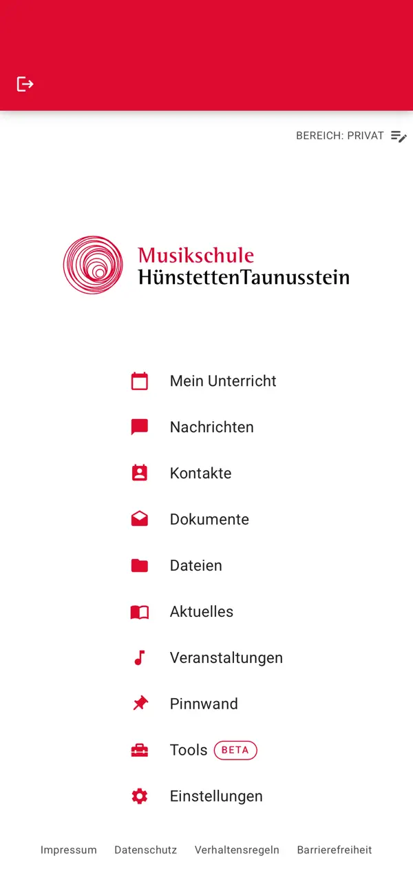Screenshot #1 pour Musik Hünstetten Taunusstein