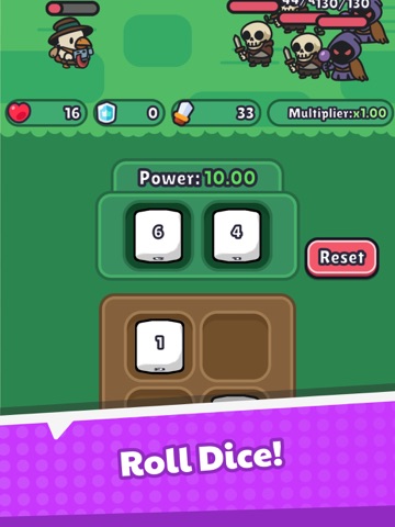 Dice Battle Puzzle iPad screenshot