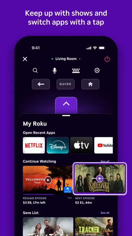 Roku Remote (Official) screenshot 6 of 10
