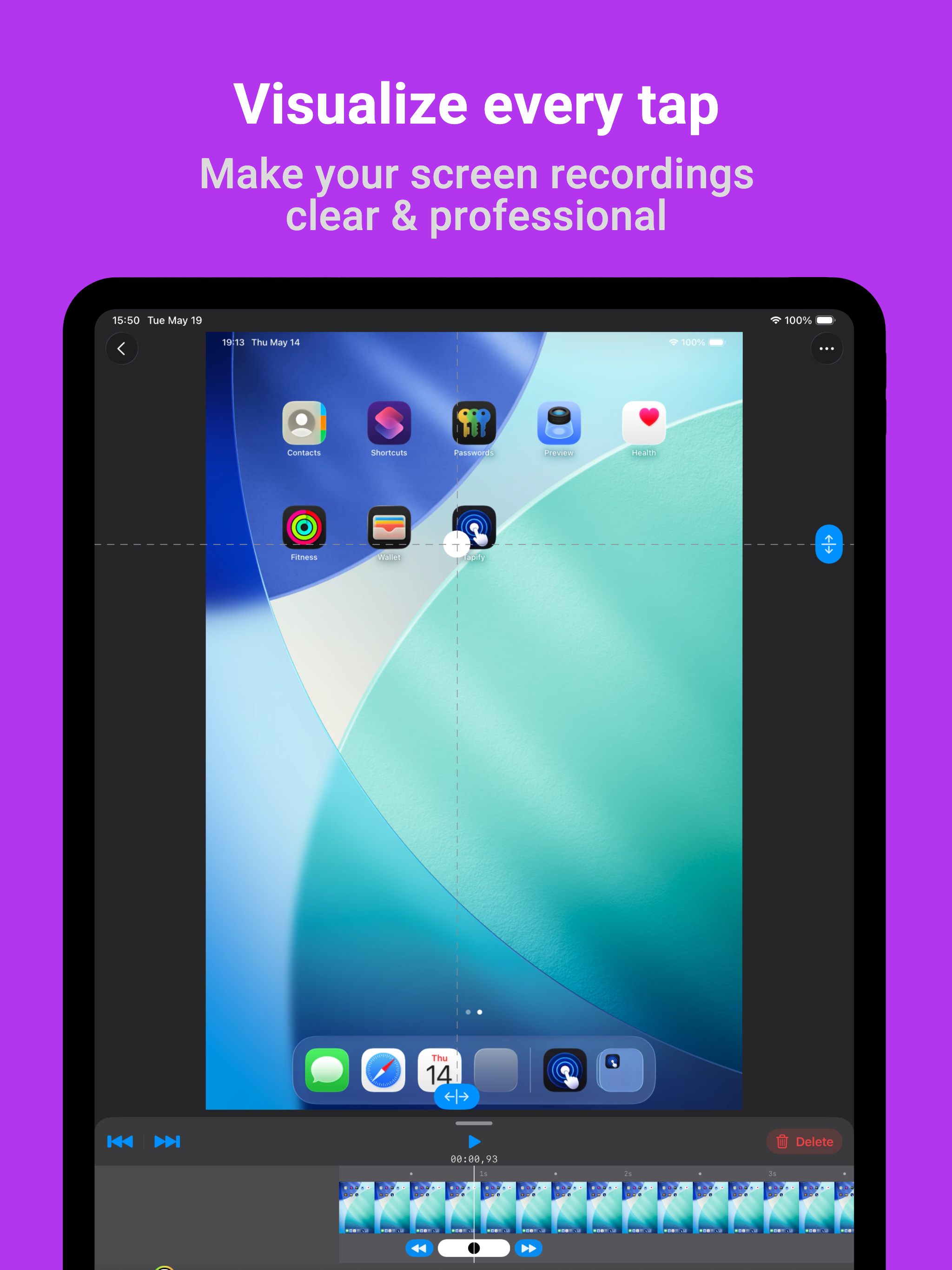 Tapify - Show Taps on Video screenshot 8