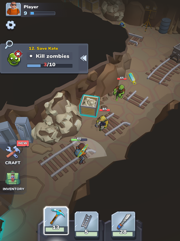 Zombie Slasher: Survival RPG iPad screenshot 6 - Games app