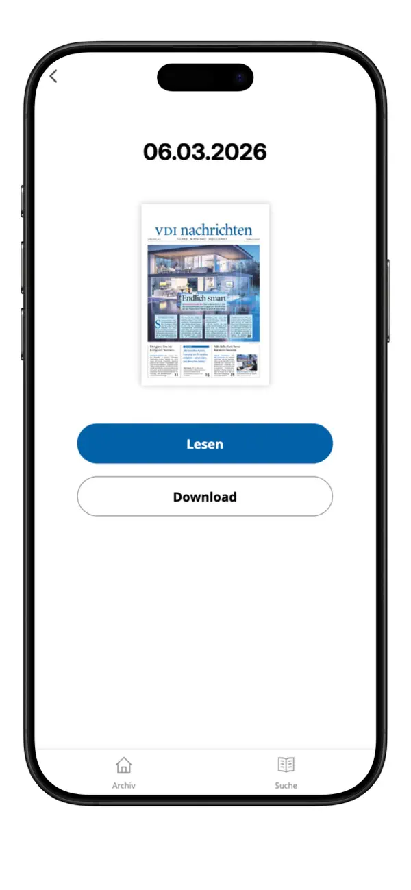 Screenshot #2 pour VDI nachrichten E-Paper
