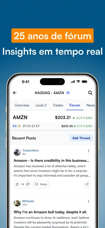 ADVFN Ações & Coin em Realtime screenshot 4 of 7