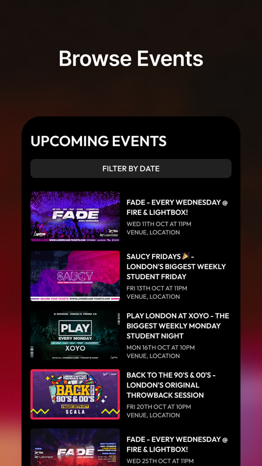 #3. Lowercase Events (iOS) 由: Lowercase Events
