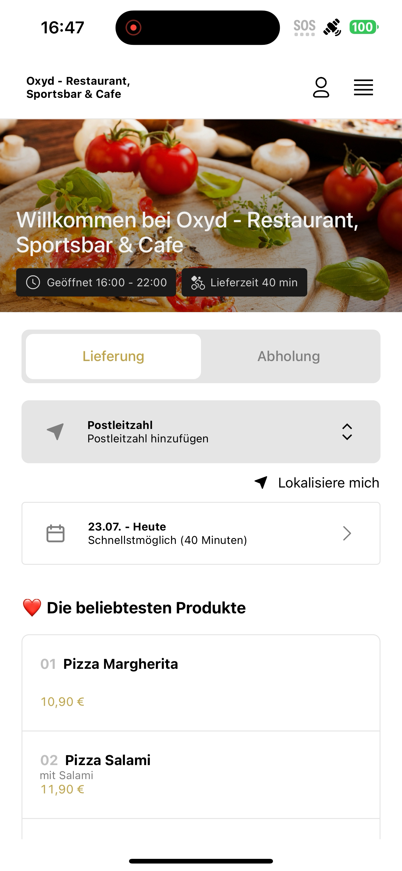 Oxyd - Restaurant screenshot 2