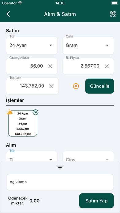 Kuyumcu Çözümleri Screenshot