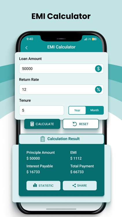 Loan Planner - EMI Calculator