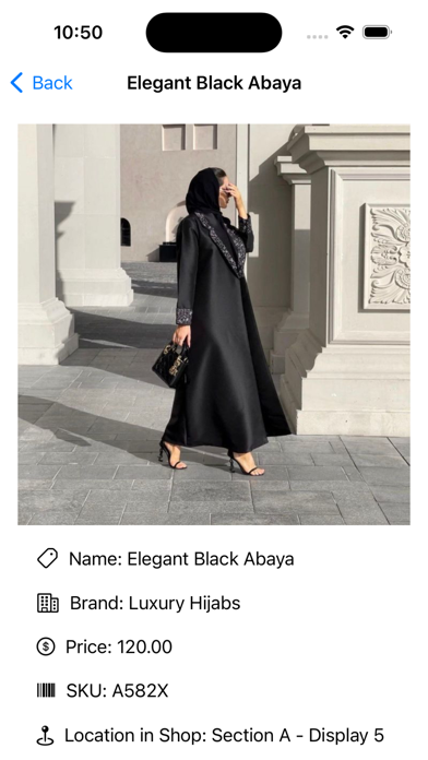 Screenshot #2 pour Abaya Boutique Catalog - Yoni