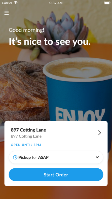 Enjoy Coffee iPhone screenshot 2 - Food & Drink app