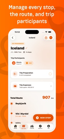 Stradaly: Road Trip Planner Screenshot 5 of 10