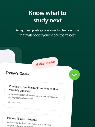 Linus: Digital SAT Prep iPad screenshot