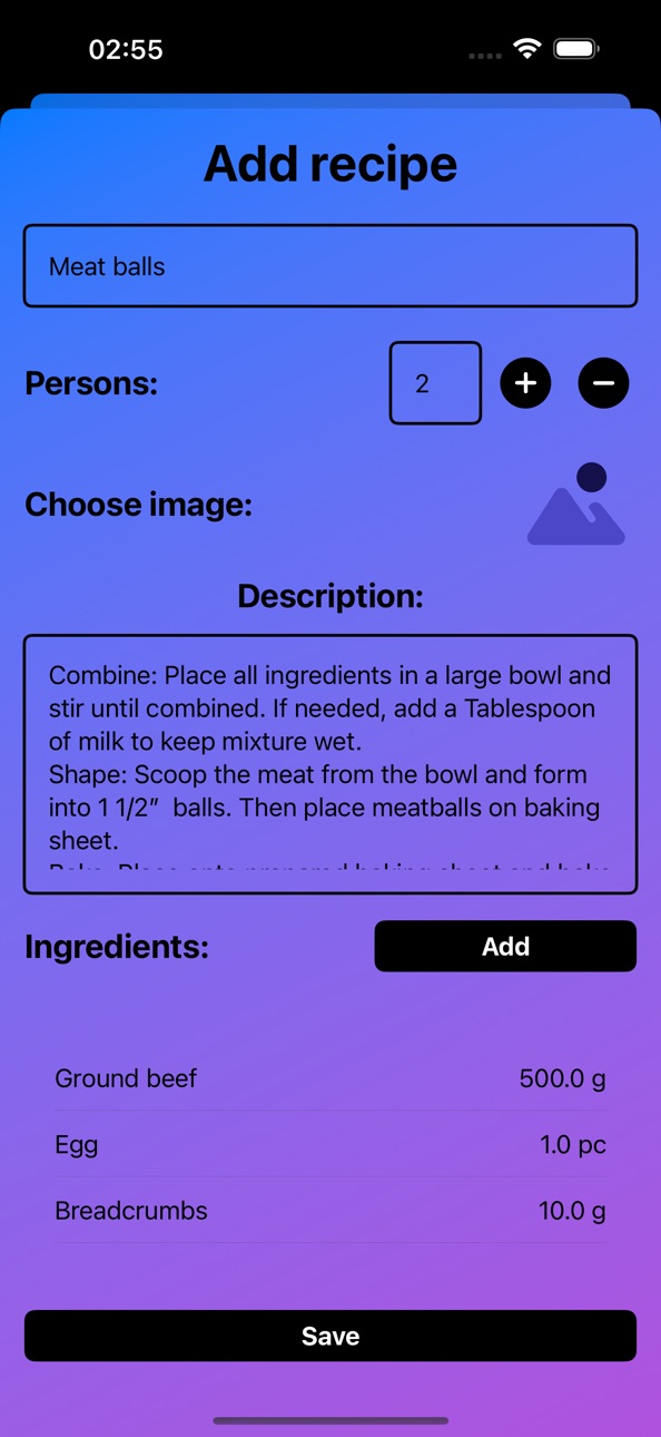 iPhone screenshot