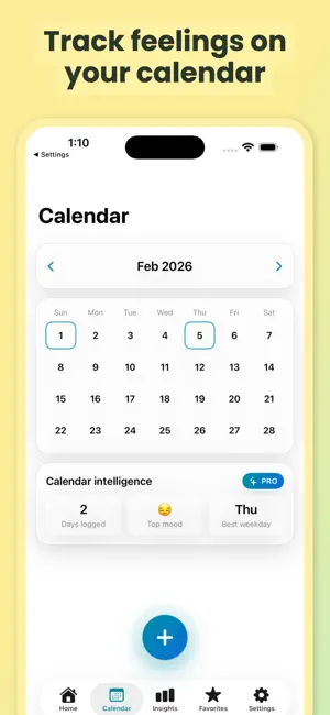 Mood Tracker, Journal - Moods screenshot 4