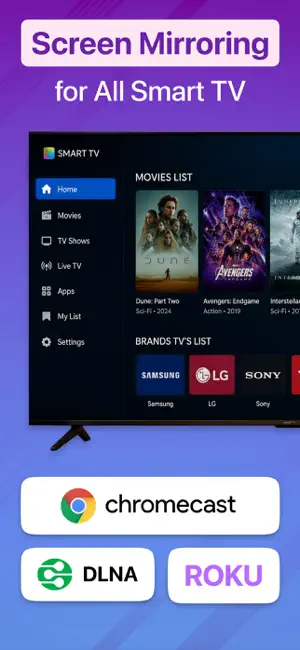 Screen Mirroring for All TVs screenshot 1