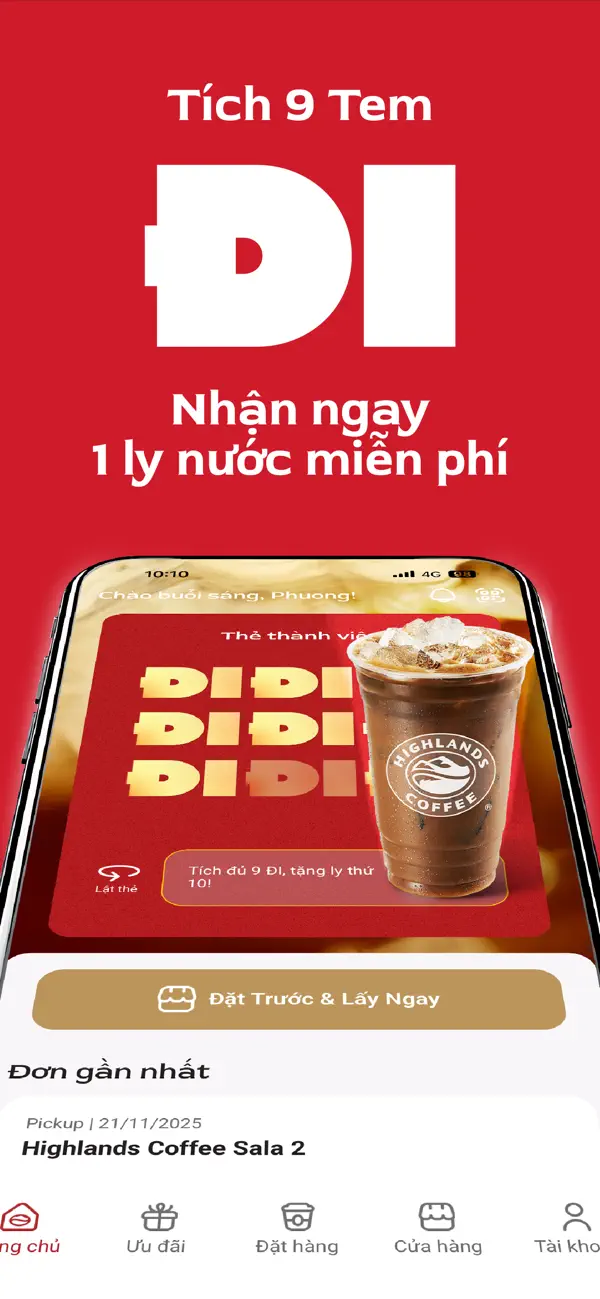 Screenshot #2 pour Highlands Coffee