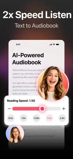 Captura de pantalla de Text To Speech - SayTXT Reader en iPhone 5
